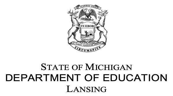 State of Michigan Department of Education
